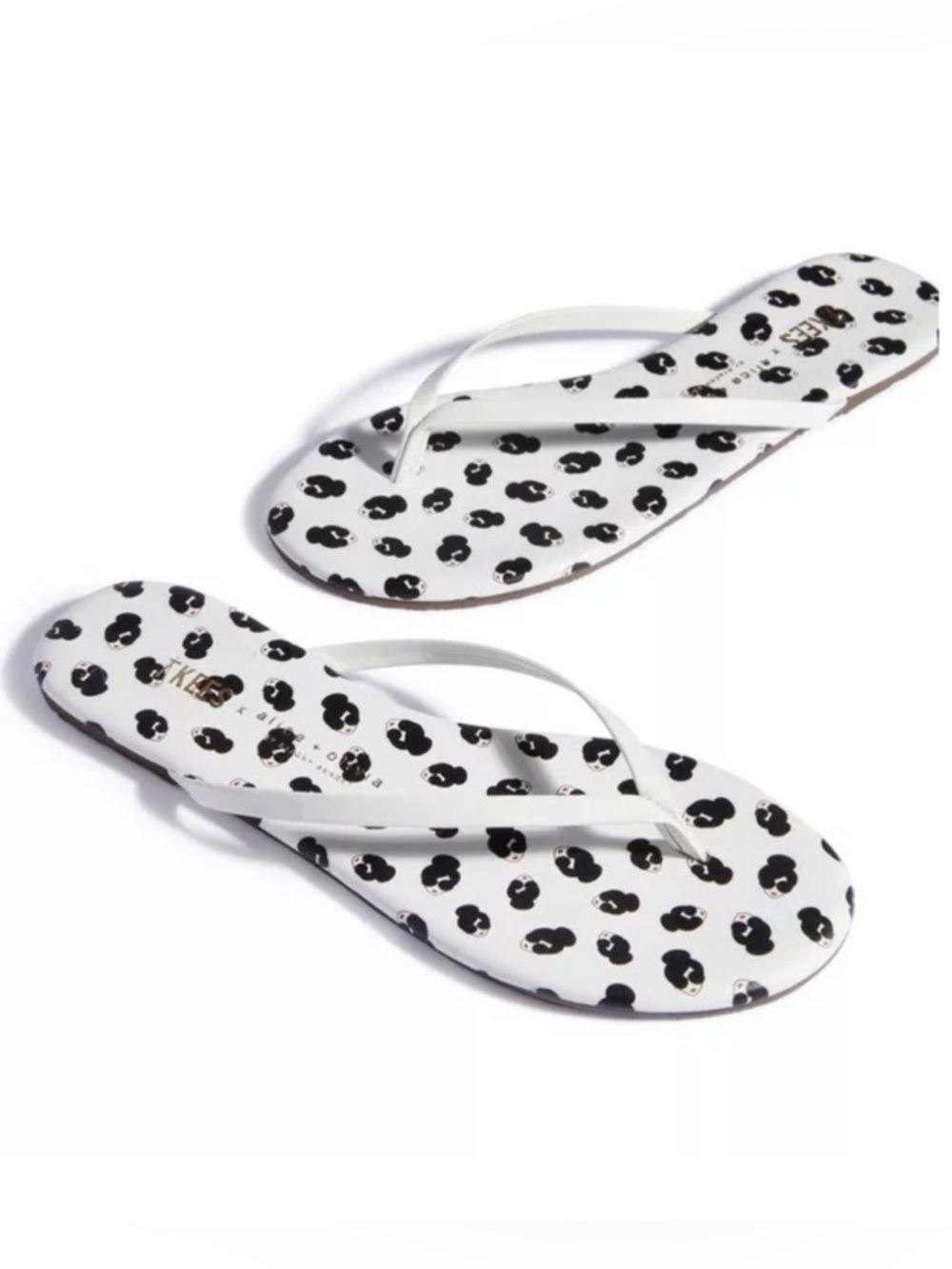 TKEES x Alice & Olivia Stace Face Women’s Flip Flop Sandals Size 11